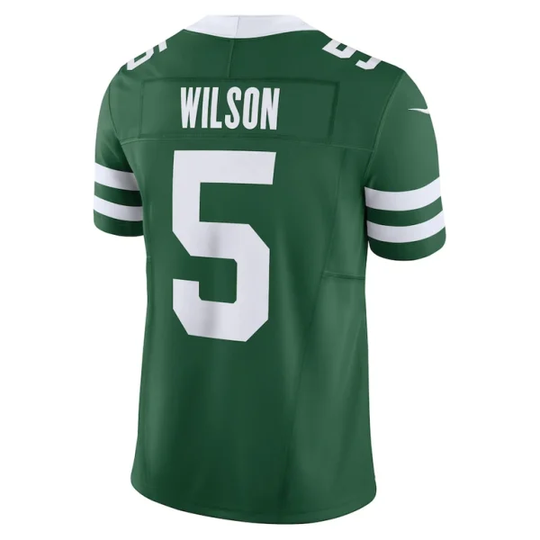 Garrett wilson new york jets nike vapor f.u.s.e. limited jersey Legacy green L