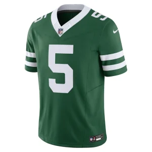 Garrett wilson new york jets nike vapor f.u.s.e. limited jersey Legacy green M