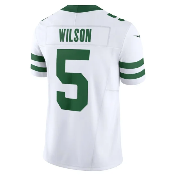 Garrett wilson new york jets nike vapor f.u.s.e. limited jersey Legacy white L