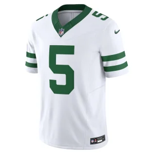 Garrett wilson new york jets nike vapor f.u.s.e. limited jersey Legacy white M