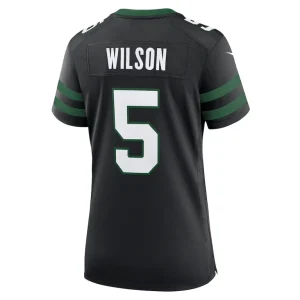 Garrett wilson new york jets nike womens alternate game jersey Legacy black L