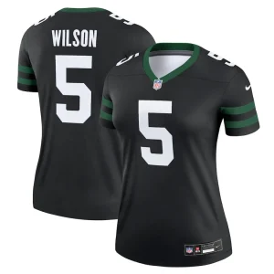Garrett wilson new york jets nike womens alternate legend player performance top Legacy black