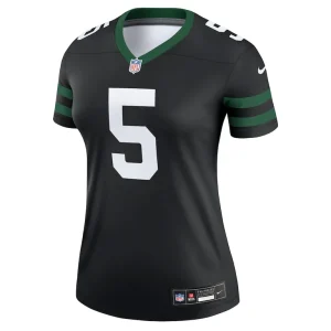 Garrett wilson new york jets nike womens alternate legend player performance top Legacy black M