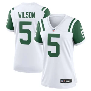 Garrett wilson new york jets nike womens classic alternate game jersey White