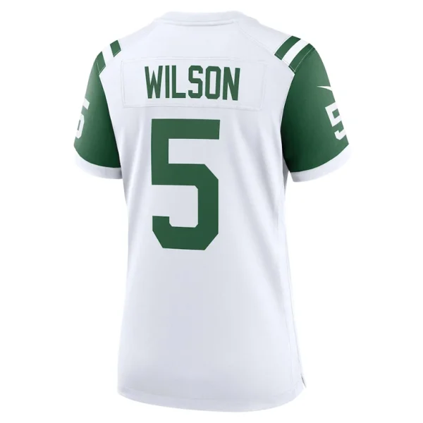 Garrett wilson new york jets nike womens classic alternate game jersey White L