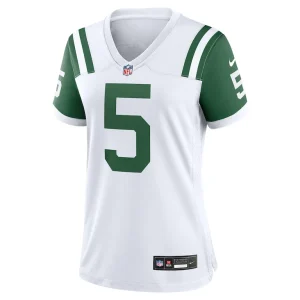 Garrett wilson new york jets nike womens classic alternate game jersey White M