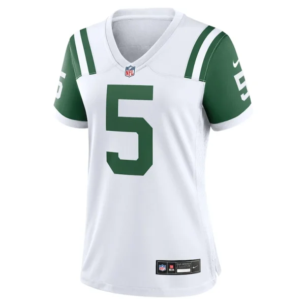 Garrett wilson new york jets nike womens classic alternate game jersey White M