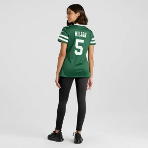 Garrett wilson new york jets nike womens game jersey Legacy green 2XL
