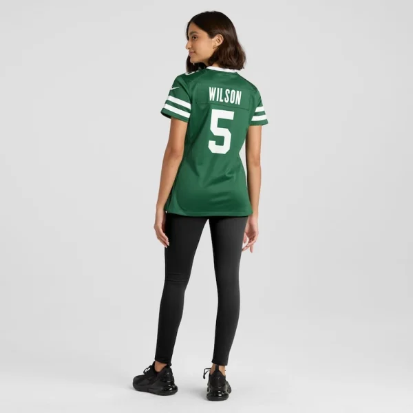 Garrett wilson new york jets nike womens game jersey Legacy green 2XL