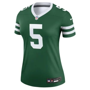Garrett wilson new york jets nike womens legend player performance top Legacy green M