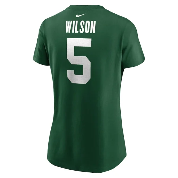 Garrett wilson new york jets nike womens player name number t shirt Green L