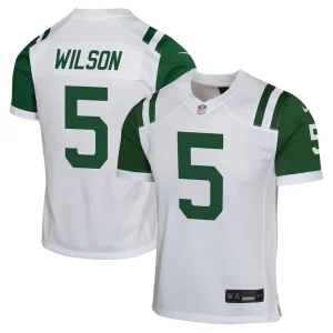Garrett wilson new york jets nike youth classic alternate game jersey White