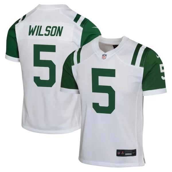 Garrett wilson new york jets nike youth classic alternate game jersey White