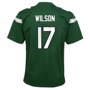 Garrett wilson new york jets nike youth game jersey Green Yth L