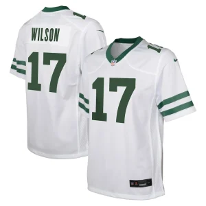 Garrett wilson new york jets nike youth game jersey Legacy white
