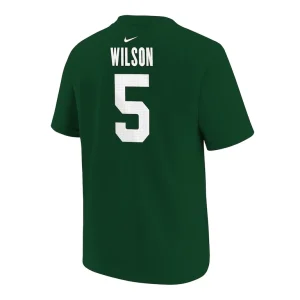 Garrett wilson new york jets nike youth player name number t shirt Green Yth L