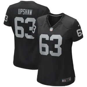 Gene upshaw las vegas raiders nike womens game retired player jersey Black