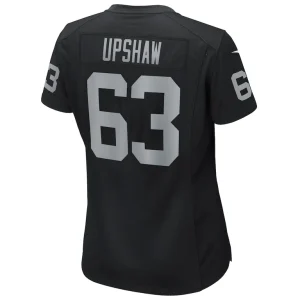Gene upshaw las vegas raiders nike womens game retired player jersey Black L