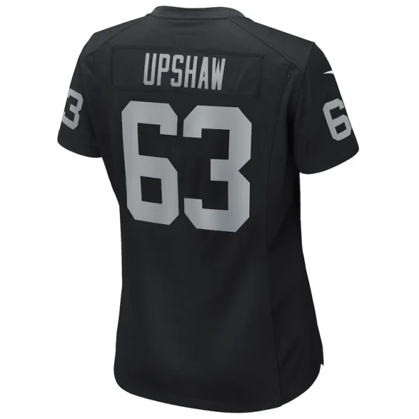 Gene upshaw las vegas raiders nike womens game retired player jersey Black L