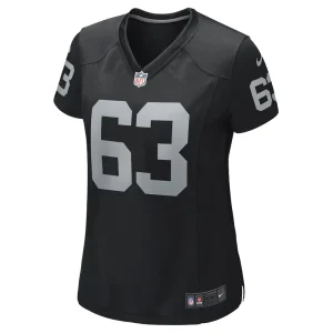 Gene upshaw las vegas raiders nike womens game retired player jersey Black M