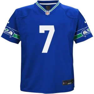 Geno smith seattle seahawks nike preschool game jersey Royal 56