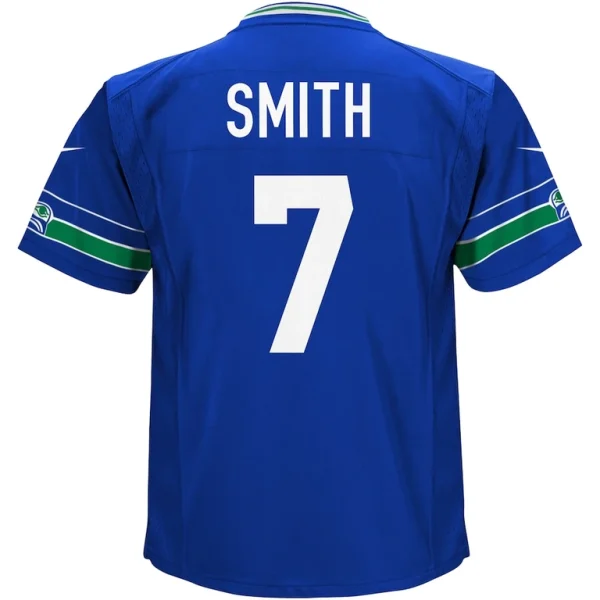 Geno smith seattle seahawks nike preschool game jersey Royal 7