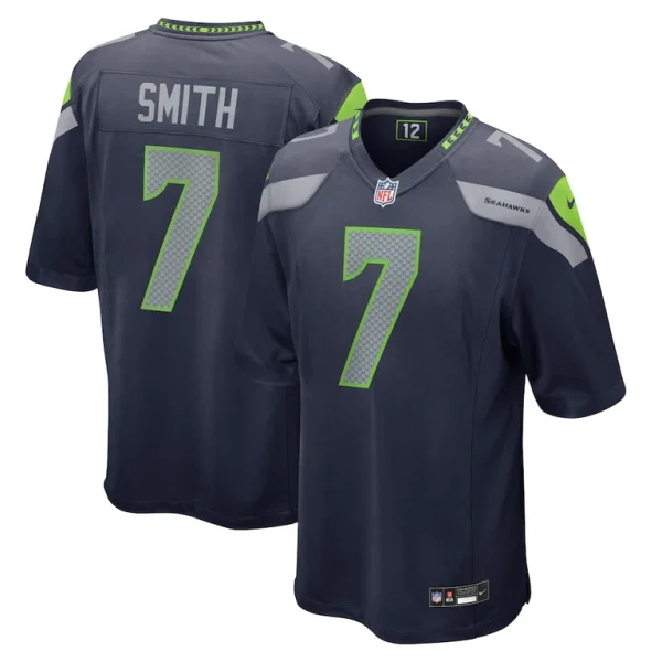 Geno smith seattle seahawks nike team game jersey College navy