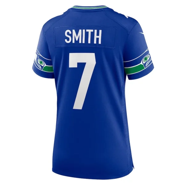 Geno smith seattle seahawks nike womens player jersey Royal L