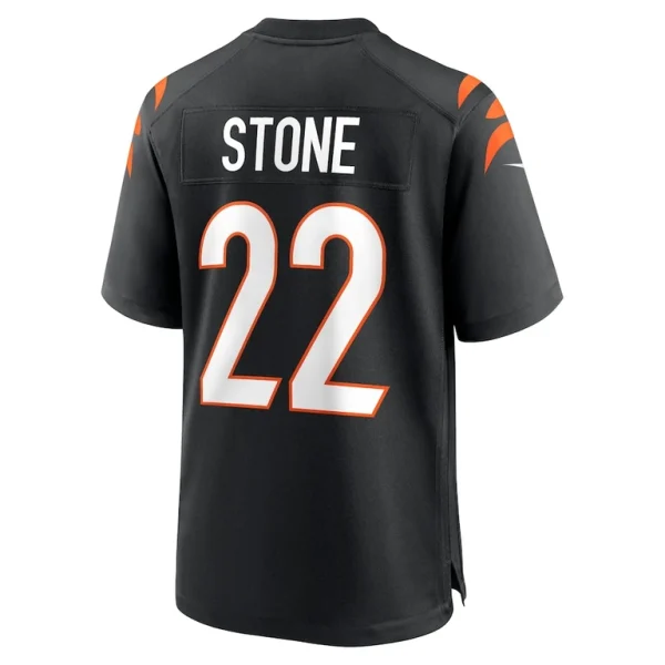 Geno stone cincinnati bengals nike game jersey Black L