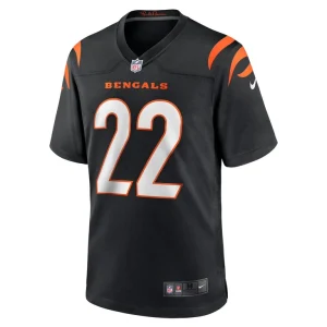 Geno stone cincinnati bengals nike game jersey Black M