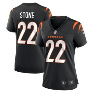 Geno stone cincinnati bengals nike womens game jersey Black