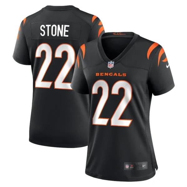 Geno stone cincinnati bengals nike womens game jersey Black