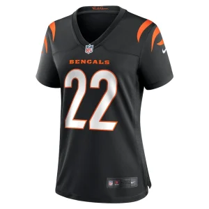 Geno stone cincinnati bengals nike womens game jersey Black M