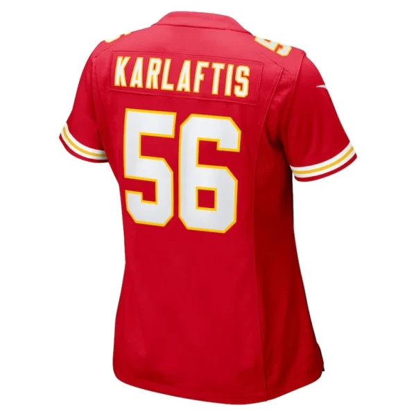 George karlaftis kansas city chiefs nike womens game player jersey Red L