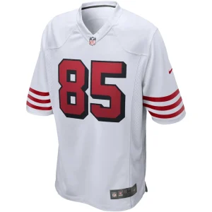 George kittle san francisco 49ers nike alternate game jersey White M