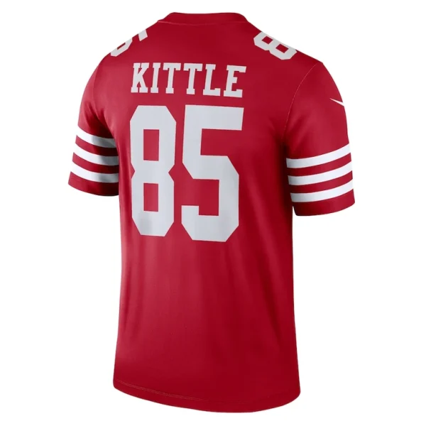 George kittle san francisco 49ers nike team legend player performance top Scarlet L
