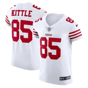 George kittle san francisco 49ers nike vapor elite jersey White