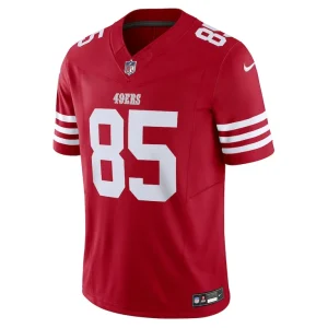 George kittle san francisco 49ers nike vapor f.u.s.e. limited jersey Scarlet M