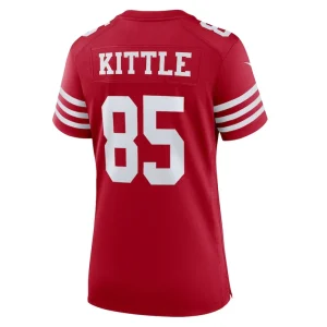 George kittle san francisco 49ers nike womens team game player jersey Scarlet L
