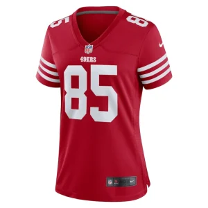 George kittle san francisco 49ers nike womens team game player jersey Scarlet M