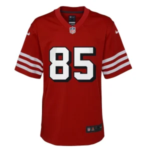 George kittle san francisco 49ers nike youth game jersey Scarlet Yth M