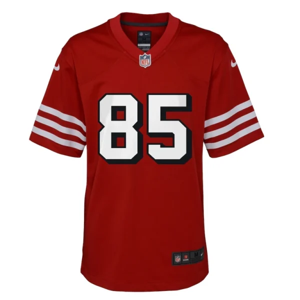 George kittle san francisco 49ers nike youth game jersey Scarlet Yth M