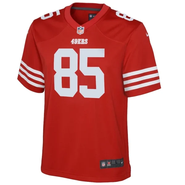 George kittle san francisco 49ers nike youth game jersey Scarlet Yth M