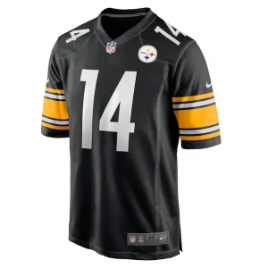 George pickens pittsburgh steelers nike game player jersey Black M