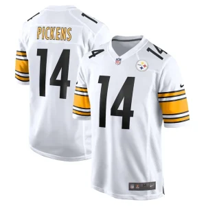 George pickens pittsburgh steelers nike game player jersey White