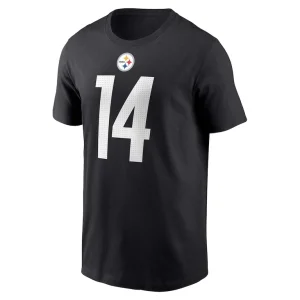 George pickens pittsburgh steelers nike player name number t shirt Black M