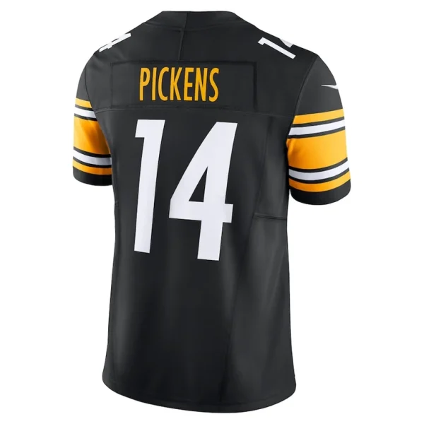 George pickens pittsburgh steelers nike vapor f.u.s.e. limited jersey Black L