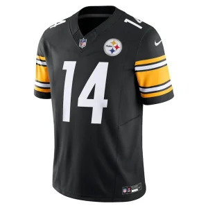 George pickens pittsburgh steelers nike vapor f.u.s.e. limited jersey Black M
