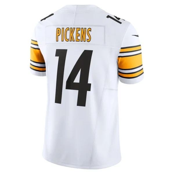 George pickens pittsburgh steelers nike vapor f.u.s.e. limited jersey White L