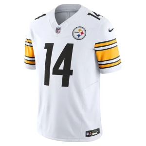 George pickens pittsburgh steelers nike vapor f.u.s.e. limited jersey White M